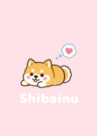 成熟可愛柴犬主題 Pink 05