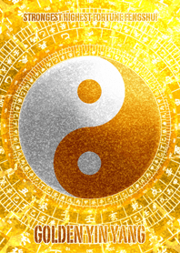 最強最高金運風水 黄金の太極図