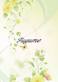 Fuyume Butterflies & flowers