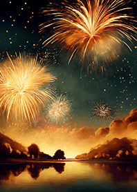 Beautiful Fireworks Theme#75