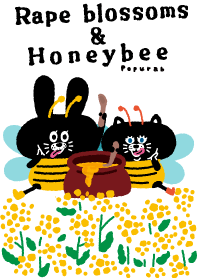 001_Rapeblossoms&Honeybee_Popurab