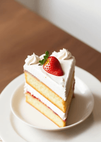 Coffee strawberry chocolate cake a4A128