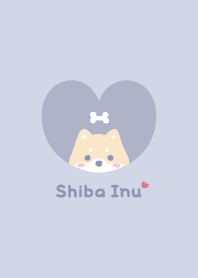 Shiba Inu2 Bone - BluePurple