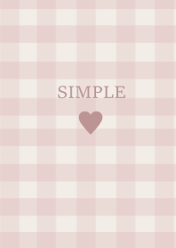 SIMPLE HEART:) check pinkbeige2
