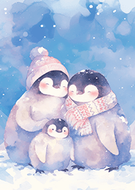 幸福の企鵝家庭❤