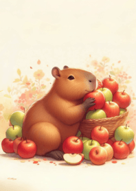 Capybara fat and round n.28