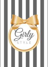 Girly Style-GOLDStripes15