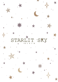 SIMPLE STAR-STARLIT SKY WHITE- 5