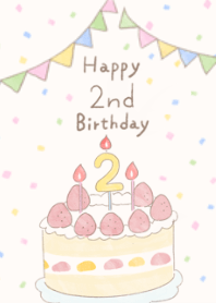 Happy 2nd birthday