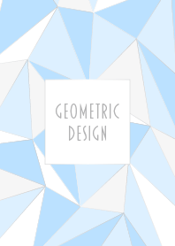 Geometric Design : Blue