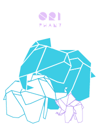 Ori-phant II | an origami elephant
