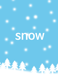 snow_It's snowing.
