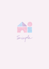 Simple shape blocks:pastel ver.