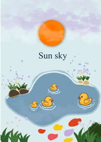 Sun sky