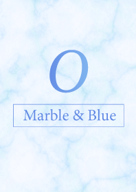 O-Marble&Blue-Initial