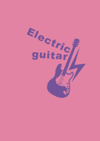 Electricguitar Deep Orchid Pink