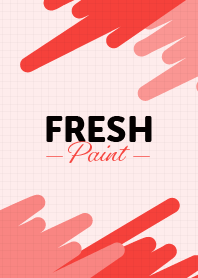 // Fresh Paint // Red