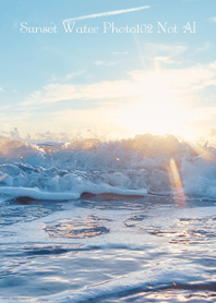 Sunset Water Photo102 Not AI