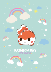 Goldfish Rainbow Day Kawaii