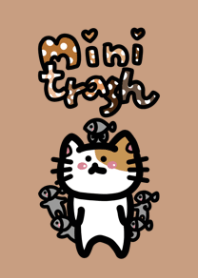 Mini trash cat