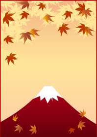 A Story about fall Fuji Mountain