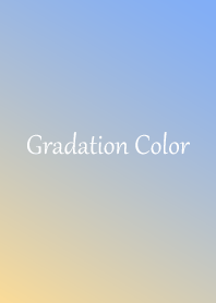 Gradation Color *Yellow & Blue*