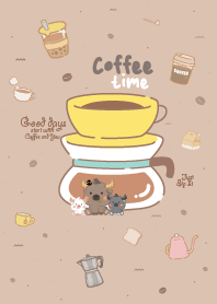 Child Buff Coffee and Happiness