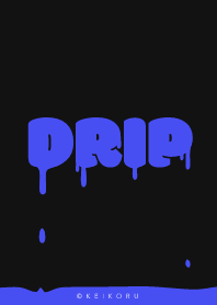 Drip Dark Blue