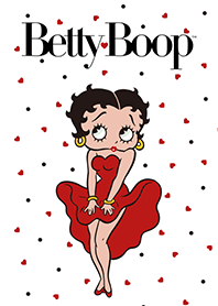 Betty Boop Red Dress Line 着せかえ Line Store