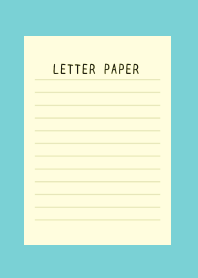 COLLAR LETTER PAPER-LIGHT Y...