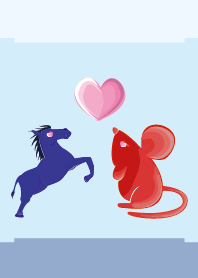 ekst Blue (Horse) Love Red (Rat)