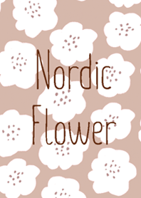 Nordic Flower baige