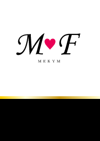 LOVE INITIAL-M&F イニシャル 11