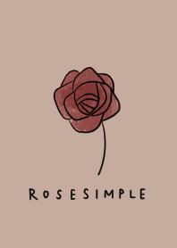 Adult ROSE and beige.