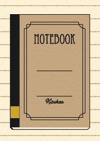 NOTEBOOK (Natural beige)