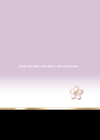 Adult cute dull color pink x c blossom