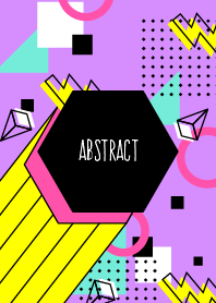 Abstract Hexagon Pop