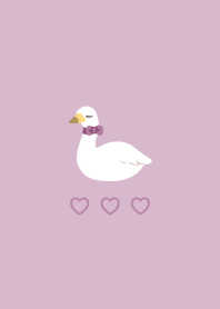 cute swan.(dusty color01)