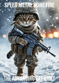The advancing cat army 37