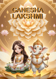 Ganesha-Lakshmi, prosperity Luck (JP)