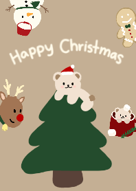 หมีน้อยสุขสันต์วันคริสต์มาสนะ