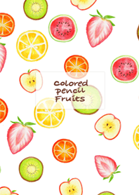 Colored Pencil Fruits