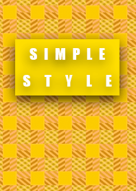 Simple Style Yellow Bass Pattern