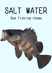 SALT WATER- Tema da pesca do mar -