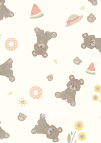 # ゆるクマくんと夏遊び