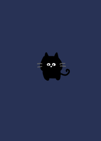 Navy and a cute black cat.