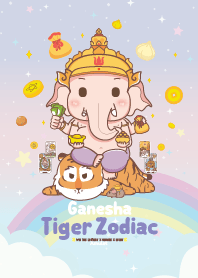 Ganesha & Tiger Zodiac _ Fortune