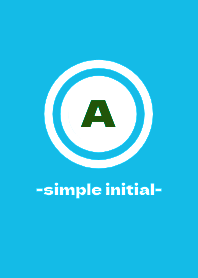 simple initial-A- THEME 96