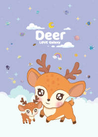 Deer Chic Cloud Violet