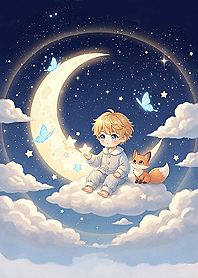 Moonlit Little Dreamer